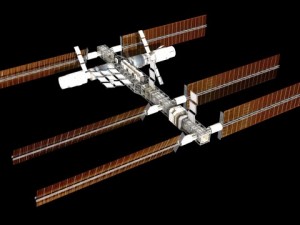 space station Modèle 3D