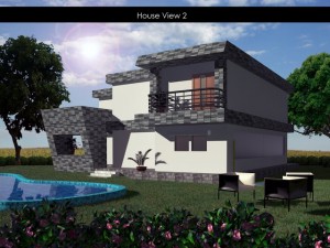 house 3D 모델
