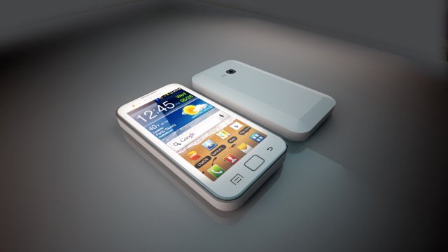 samsung duos s7562 Model 3D .c4d .max .obj .3ds .fbx .stl .blend 