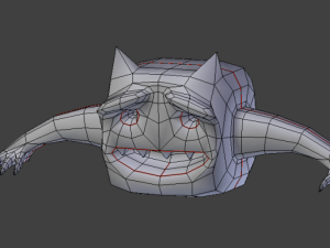 little green monster 3D 模型
