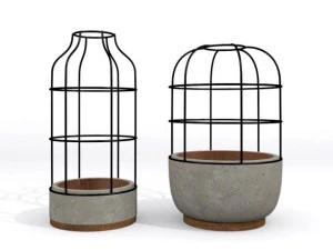 v4 concete vases 3D Model