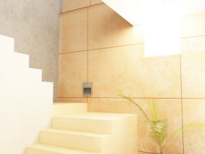 hall with stairs Modelo 3D