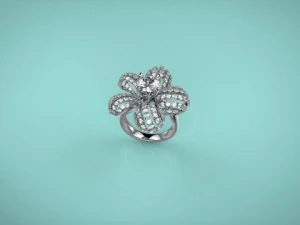 diamond ring 3D Model