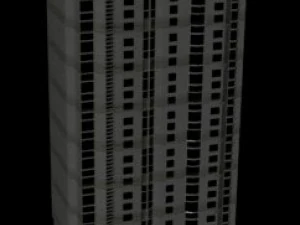 high building 3D Model