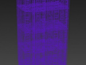 high building 3D 모델