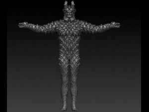 demon Modello 3D