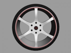wheel oz 3D Model
