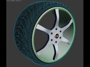 wheel oz 3D Model
