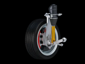 car wheel mercedes 3D Model