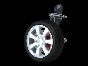 car wheel mercedes 3D Model