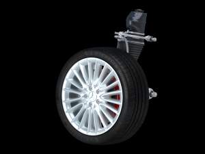 car wheel mercedes 3Dモデル