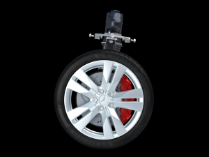 car wheel mercedes Modèle 3D