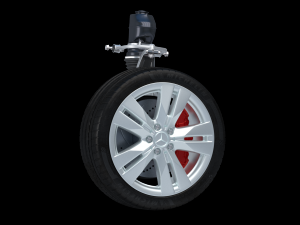 car wheel mercedes 3D Model
