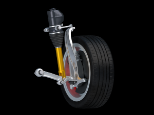car wheel mercedes 3D Model