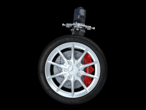 car wheel mercedes Modèle 3D