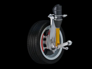 car wheel mercedes 3D Model