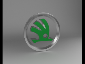 skoda logo 3D Model