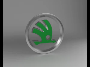 skoda logo 3D Model