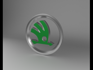 skoda logo 3D Model
