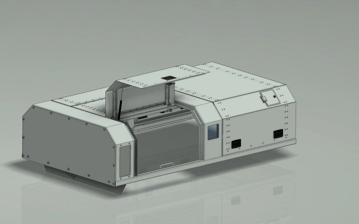 motor body 3D Model .c4d .max .obj .3ds .fbx .stl .blend 