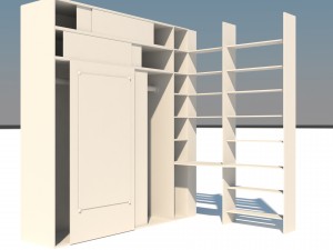 cupboard cabinet Modelo 3D