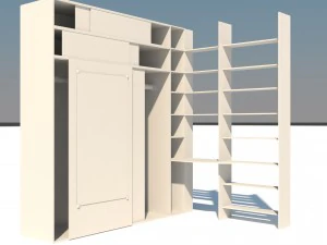 arm&aacute;rio Modelo 3D