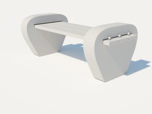 bench Modelo 3D