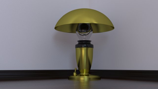 table lamp 001 Model 3D .c4d .max .obj .3ds .fbx .stl .blend