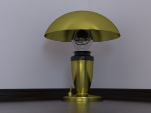 table lamp 001 Modelo 3D