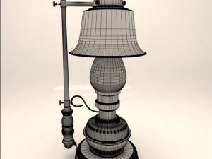 table lamp 002 3D Model