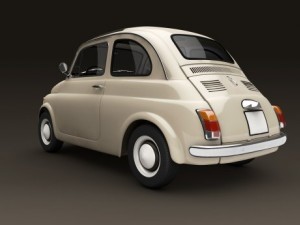 fiat 500 latest 60 3D मॉडल