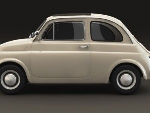 fiat 500 latest 60 3D मॉडल