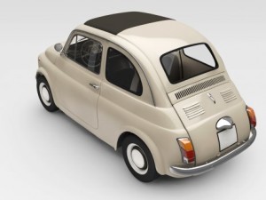 fiat 500 latest 60 3D मॉडल