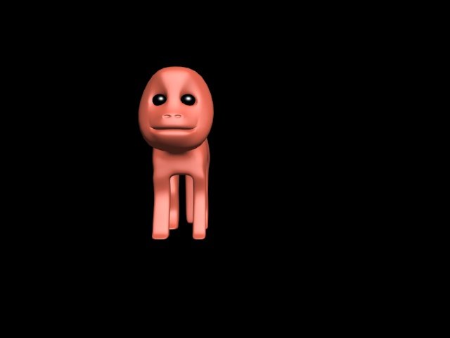 monkey cartoon 3ds max 3D Model .c4d .max .obj .3ds .fbx .stl .blend 