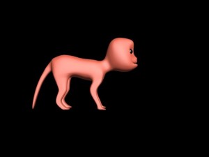 monkey cartoon 3ds max 3D Model