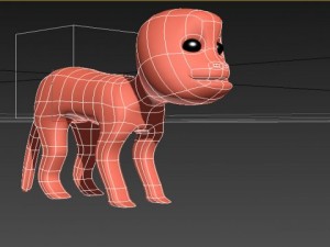 monkey cartoon 3ds max 3D Model