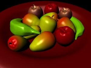 fruits maya  3ds fbxobj files 3D मॉडल