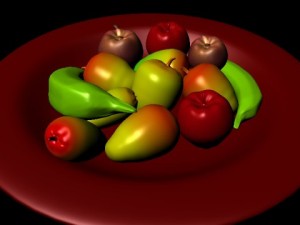 fruits maya  3ds fbxobj files 3D मॉडल