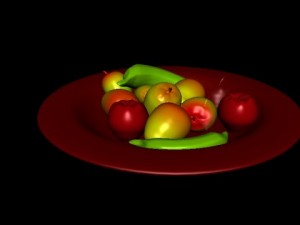 fruits maya  3ds fbxobj files 3D मॉडल