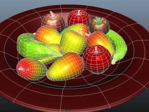 fruits maya  3ds fbxobj files 3D मॉडल