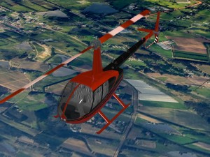 robinson r44 3D 모델