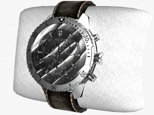 tissot chronometr Modello 3D