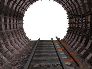 subway tunnel 3D Model