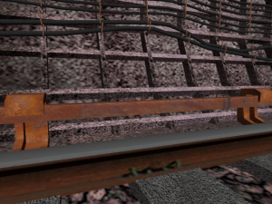 subway tunnel 3D Model