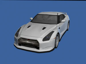 Nissan GTR Modello 3D