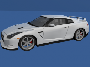 nissan gtr 3D Model