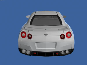 Nissan GTR Modello 3D