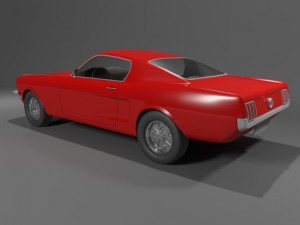ford mustang 1967 Modèle 3D