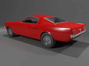 ford mustang 1967 3D Model