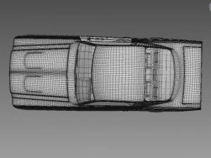 ford mustang 1967 3D Model